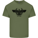 Gym SPQR Bodybuilding Training Mens Cotton T-Shirt Tee Top Military Green