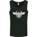 Gym SPQR Training Bodybuilding Mens Vest Tank Top Black