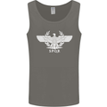 Gym SPQR Training Bodybuilding Mens Vest Tank Top Charcoal
