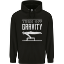 Gymnastics Turn Off Gravity Gymnast Pommel Horse Childrens Kids Hoodie Black