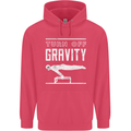 Gymnastics Turn Off Gravity Gymnast Pommel Horse Childrens Kids Hoodie Heliconia
