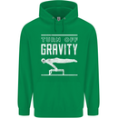 Gymnastics Turn Off Gravity Gymnast Pommel Horse Childrens Kids Hoodie Irish Green
