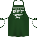 Gymnastics Turn Off Gravity Gymnast Pommel Horse Cotton Apron 100% Organic Forest Green