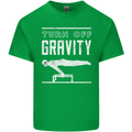 Gymnastics Turn Off Gravity Gymnast Pommel Horse Kids T-Shirt Childrens Irish Green