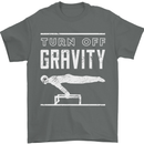 Gymnastics Turn Off Gravity Gymnast Pommel Horse Mens T-Shirt 100% Cotton Charcoal