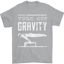 Gymnastics Turn Off Gravity Gymnast Pommel Horse Mens T-Shirt 100% Cotton Sports Grey