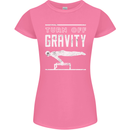 Gymnastics Turn Off Gravity Gymnast Pommel Horse Womens Petite Cut T-Shirt Azalea