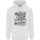 HGV Driver Big Truck Lorry Childrens Kids Hoodie White