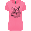 HGV Driver Big Truck Lorry Womens Wider Cut T-Shirt Azalea