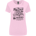 HGV Driver Big Truck Lorry Womens Wider Cut T-Shirt Light Pink