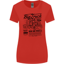 HGV Driver Big Truck Lorry Womens Wider Cut T-Shirt Red