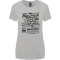 HGV Driver Big Truck Lorry Womens Wider Cut T-Shirt Sports Grey