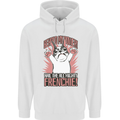 Hail the All Mighty Frenchie French Bulldog Dog Childrens Kids Hoodie White