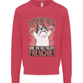 Hail the All Mighty Frenchie French Bulldog Dog Kids Sweatshirt Jumper Heliconia