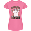 Hail the All Mighty Frenchie French Bulldog Dog Womens Petite Cut T-Shirt Azalea
