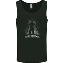 Hairy Christmas Bigfoot Yeti Xmas Mens Vest Tank Top Black