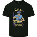 Halloween Messing With Your Head Satire Mens Cotton T-Shirt Tee Top Black