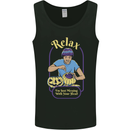 Halloween Messing With Your Head Satire Mens Vest Tank Top Black