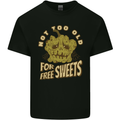 Halloween Not Too Old for Free Sweets Kids T-Shirt Childrens Black