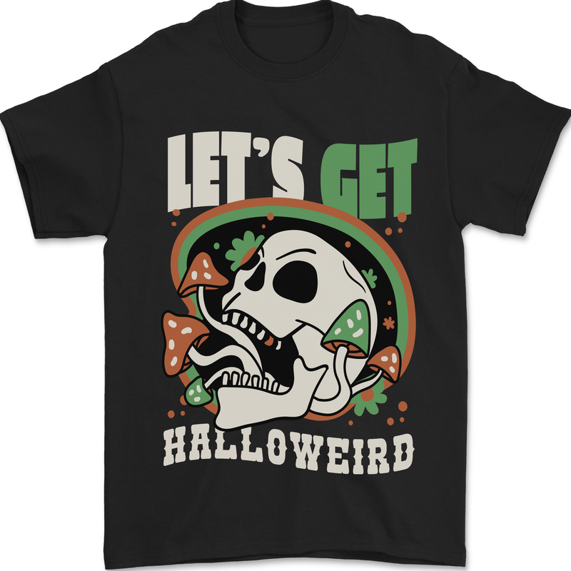 a black t - shirt with a skeleton wearing a hat