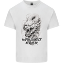 Happy Chinese New Year Dragon Mens Cotton T-Shirt Tee Top White