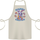 Happy Easter Bunny Cotton Apron 100% Organic Natural