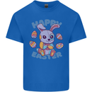 Happy Easter Bunny Kids T-Shirt Childrens Royal Blue