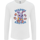 Happy Easter Bunny Mens Long Sleeve T-Shirt White