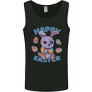 Happy Easter Bunny Mens Vest Tank Top Black