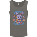 Happy Easter Bunny Mens Vest Tank Top Charcoal
