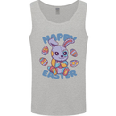 Happy Easter Bunny Mens Vest Tank Top Sports Grey