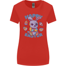Happy Easter Bunny Womens Wider Cut T-Shirt Red