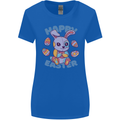 Happy Easter Bunny Womens Wider Cut T-Shirt Royal Blue