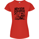 Happy New Year Still Trashy Possum Womens Petite Cut T-Shirt