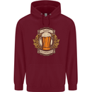Happy Oktoberfest Octoberfest Beer Mens 80% Cotton Hoodie Maroon
