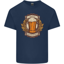 Happy Oktoberfest Octoberfest Beer Mens Cotton T-Shirt Tee Top Navy Blue