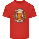 Happy Oktoberfest Octoberfest Beer Mens Cotton T-Shirt Tee Top Red