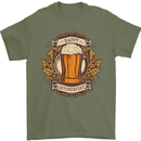 Happy Oktoberfest Octoberfest Beer Mens T-Shirt 100% Cotton Military Green