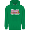 Happy Pills Antidepressants Dogs Childrens Kids Hoodie Irish Green