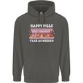 Happy Pills Antidepressants Dogs Childrens Kids Hoodie Storm Grey