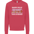 Happy Pills Antidepressants Dogs Kids Sweatshirt Jumper Heliconia