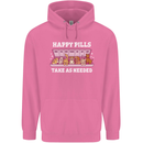 Happy Pills Antidepressants Dogs Mens 80% Cotton Hoodie Azelea