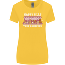Happy Pills Antidepressants Dogs Womens Wider Cut T-Shirt Yellow