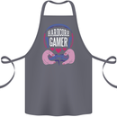 Hardcore Gamer Video Games Cotton Apron 100% Organic Steel