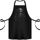 Hardknock Warrior Skull Viking Cotton Apron 100% Organic Black