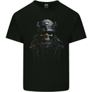 Hardknock Warrior Skull Viking Kids T-Shirt Childrens Black