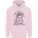 Hate Mondays Funny Work Office Humour Childrens Kids Hoodie Light Pink