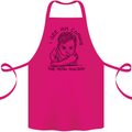 Hate Mondays Funny Work Office Humour Cotton Apron 100% Organic Pink