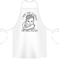Hate Mondays Funny Work Office Humour Cotton Apron 100% Organic White