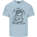 Hate Mondays Funny Work Office Humour Kids T-Shirt Childrens Light Blue